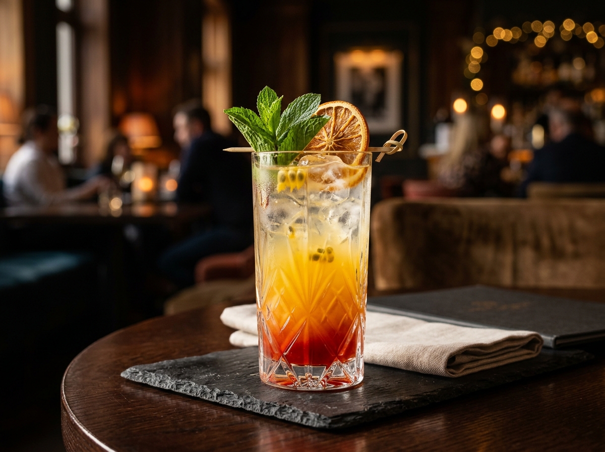 Bati Sunset Signature Mocktail