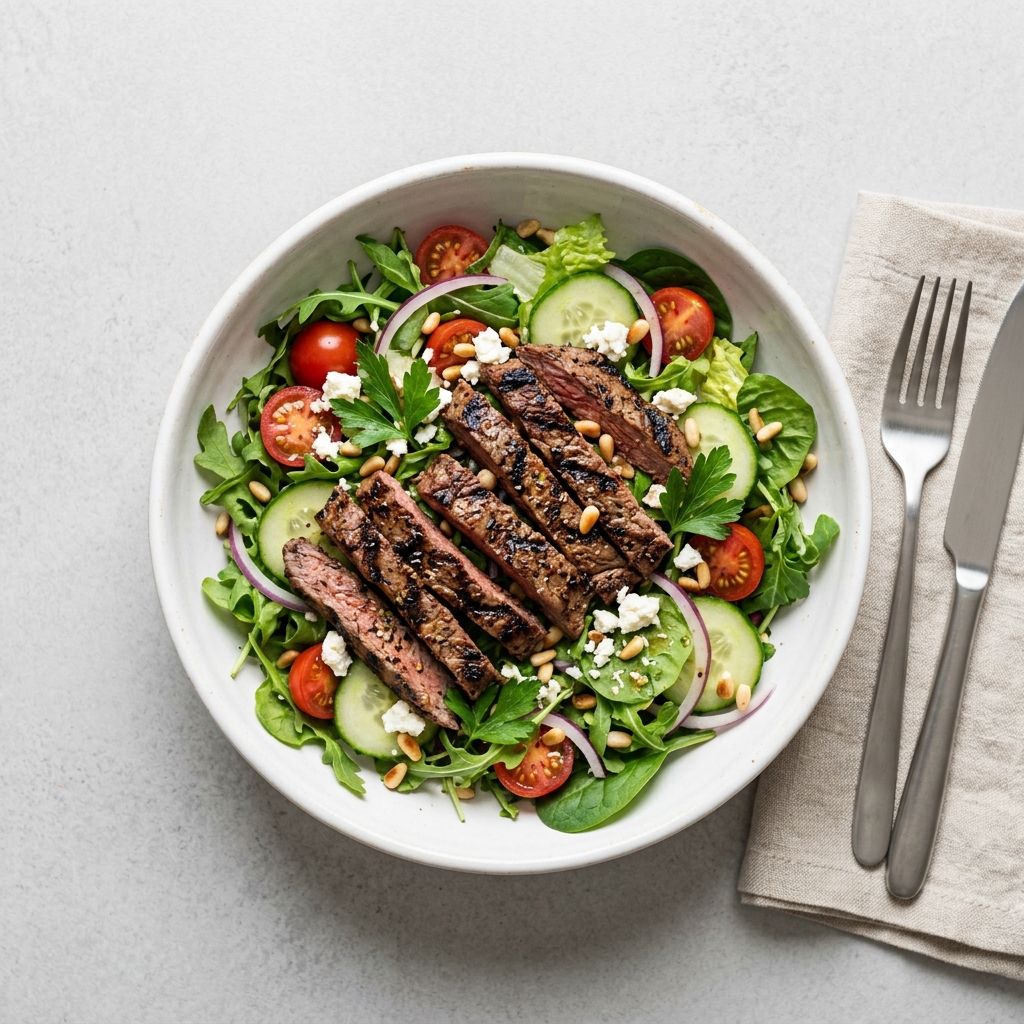Ilık Bonfile Dilimli Beef Salata