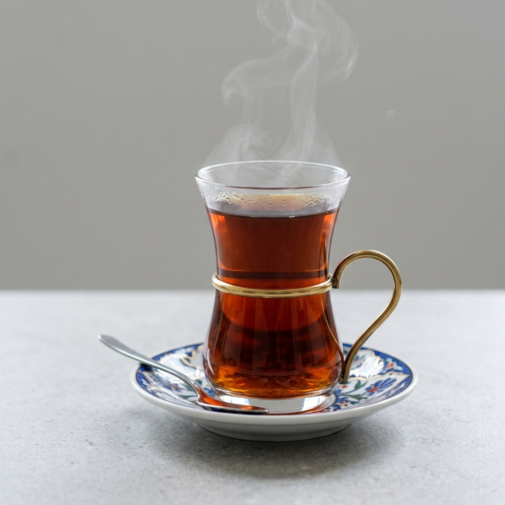 Taze Demleme Bardak Çay