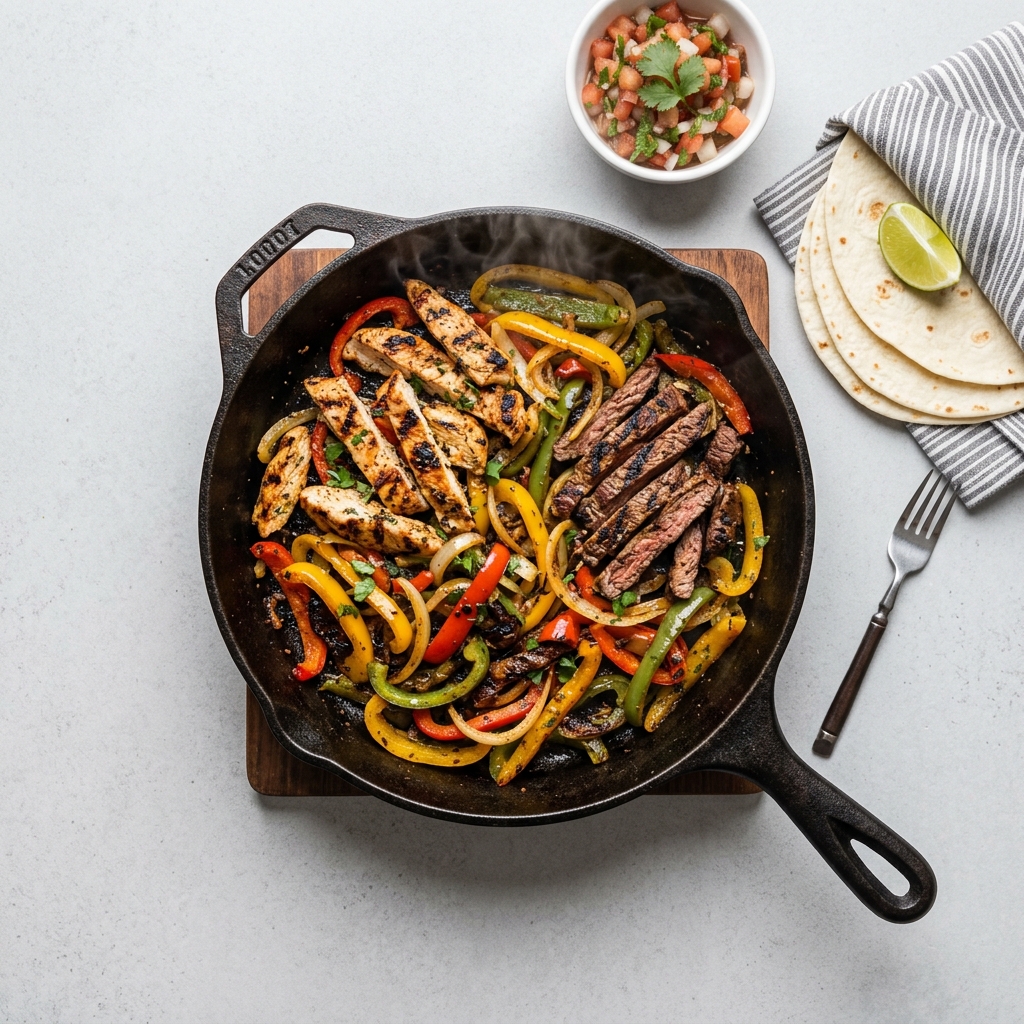Fajita Combo (Et & Tavuk)
