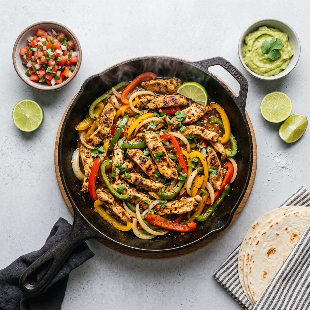 Fajita Tavuk